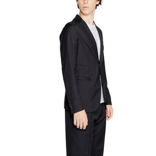 Armani Exchange Black Polyester Blazer - Ginchy