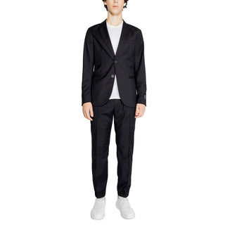 Armani Exchange Black Polyester Blazer - Ginchy