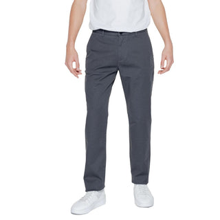 Armani Exchange Black Cotton Pant - Ginchy