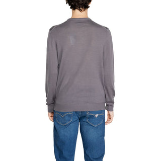 Armani Exchange Gray Wool Sweater - Ginchy