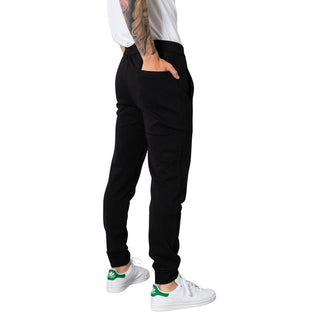 Armani Exchange Black Cotton Joggers Workout Pant - Ginchy