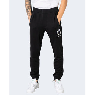 Armani Exchange Black Cotton Joggers Workout Pant - Ginchy