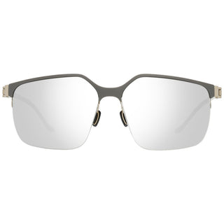 Mercedes Benz Gray Metal Sunglasses - Ginchy