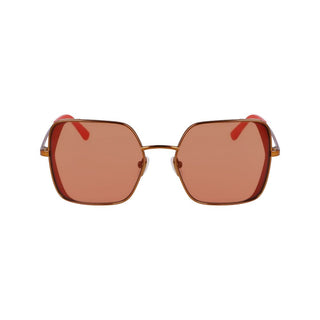 Karl Lagerfeld Orange Metal Sunglasses - Ginchy
