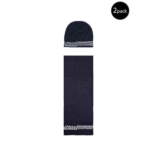 Armani Exchange Blue Polyamide Scarf - Ginchy