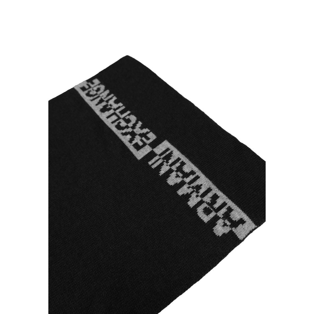 Armani Exchange Black Polyamide Scarf - Ginchy