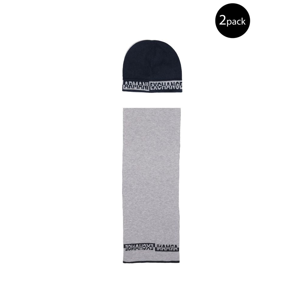 Armani Exchange Blue Polyamide Scarf - Ginchy