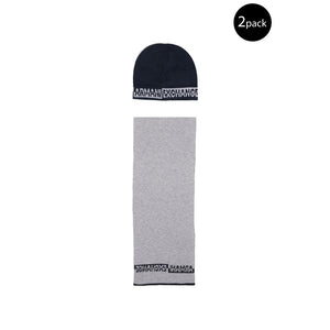 Armani Exchange Blue Polyamide Scarf - Ginchy