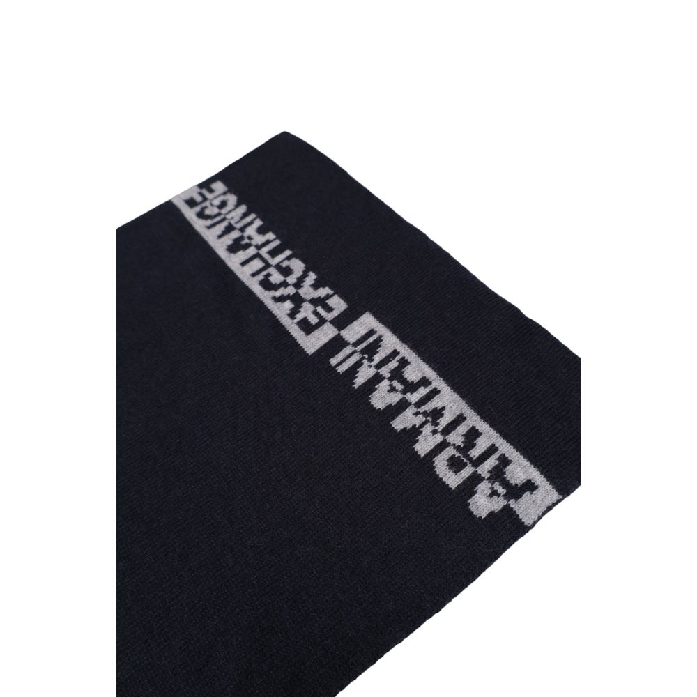 Armani Exchange Blue Polyamide Scarf - Ginchy