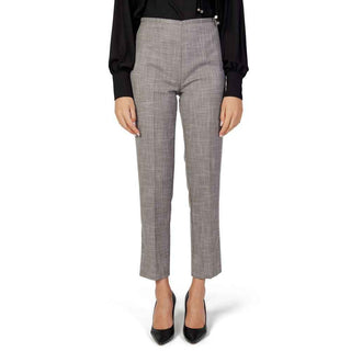 Sandro Ferrone Beige Polyester Pant