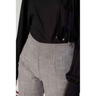 Sandro Ferrone Beige Polyester Pant