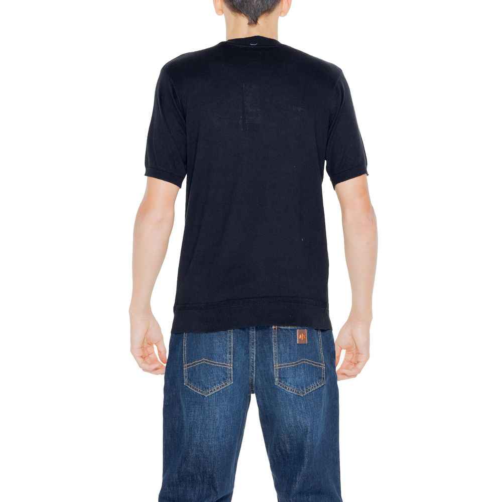 Hamaki-Ho Black Cotton Sweater