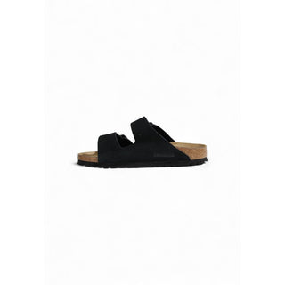 Birkenstock Black Suede Leather Sandal