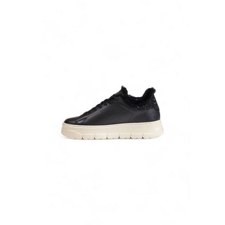 Crime London Black Leather Sneaker - Ginchy