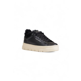 Crime London Black Leather Sneaker - Ginchy