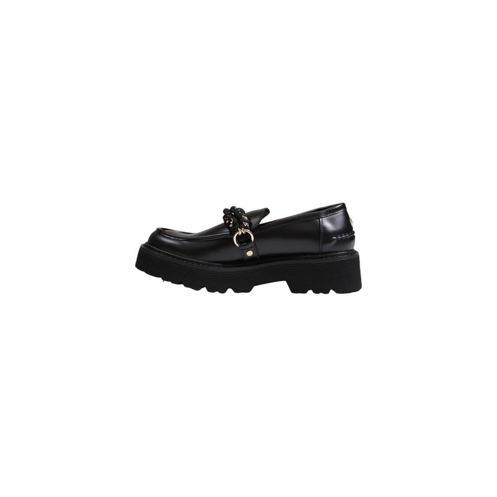 Cult Black Leather Platform - Ginchy