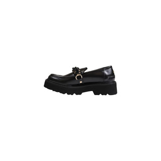 Cult Black Leather Platform