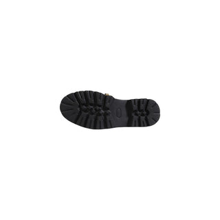 Cult Black Leather Platform