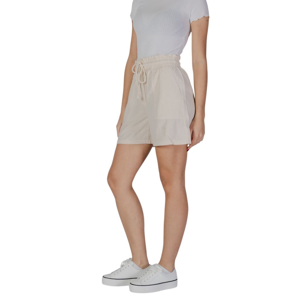B.Young Beige Cotton Short - Ginchy