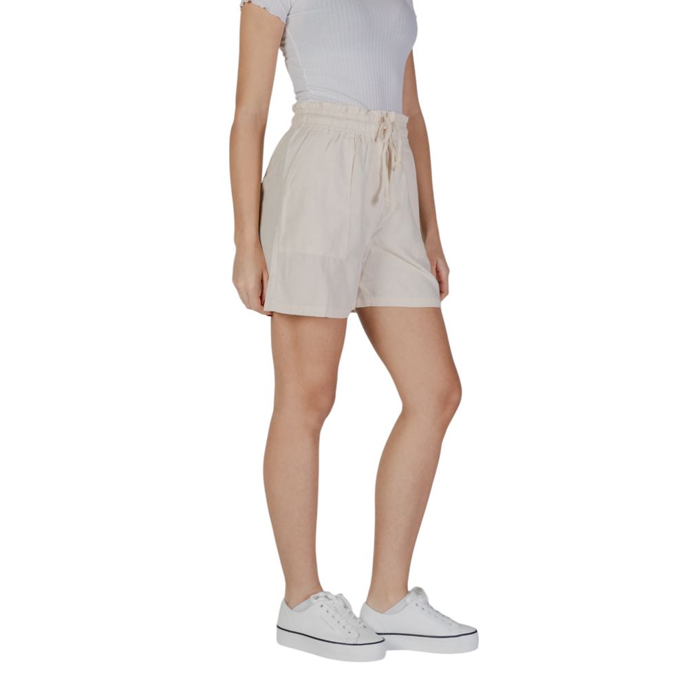 B.Young Beige Cotton Short - Ginchy