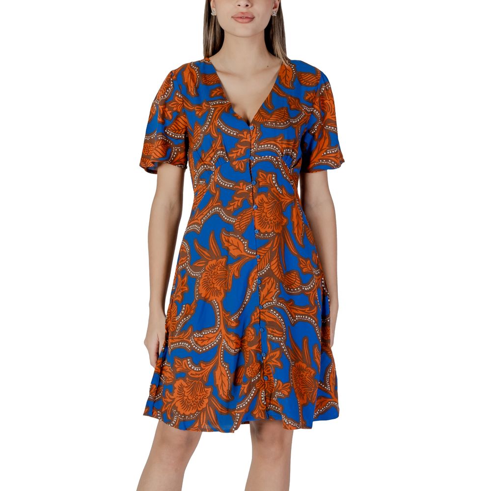 B.Young Blue Viscose Midi - Ginchy