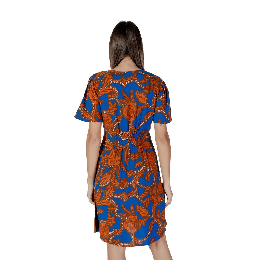 B.Young Blue Viscose Midi - Ginchy