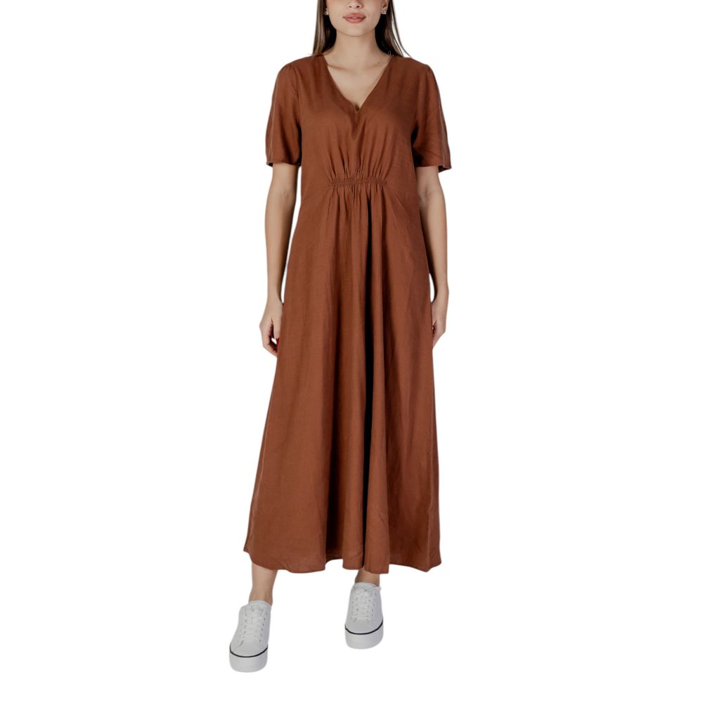 B.Young Brown Linen Long - Ginchy