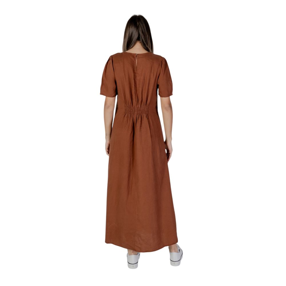 B.Young Brown Linen Long - Ginchy