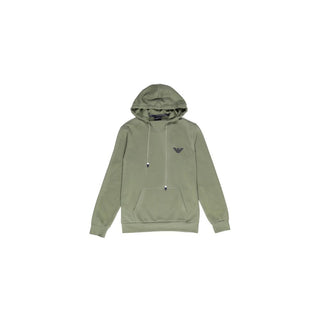 Emporio Armani Underwear Green Cotton Hoody - Ginchy