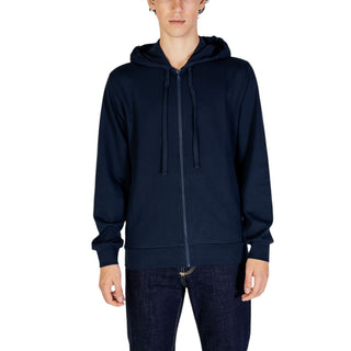 Emporio Armani Underwear Blue Polyester Hoody - Ginchy