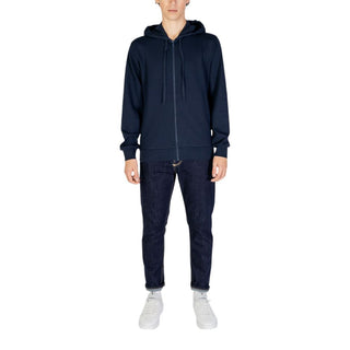Emporio Armani Underwear Blue Polyester Hoody - Ginchy