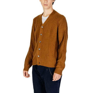 Hamaki-Ho Beige Polyester Cardigan