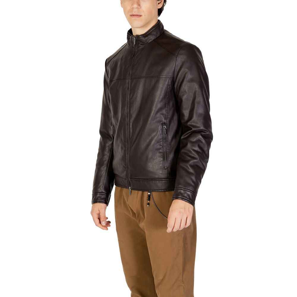 Hamaki-Ho Brown Viscose Jackets & Coat