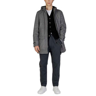 Hamaki-Ho Gray Polyester Coat