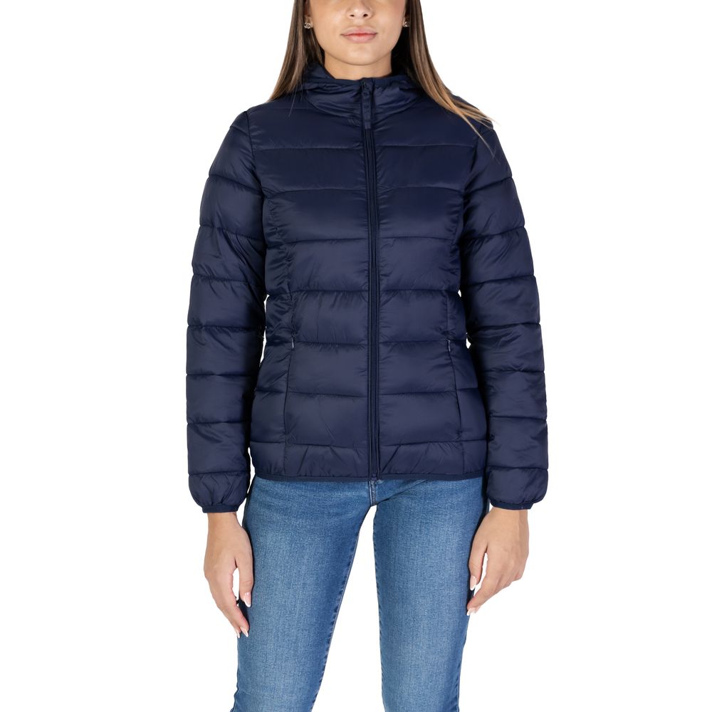 B.Young Blue Nylon Jackets & Coat - Ginchy