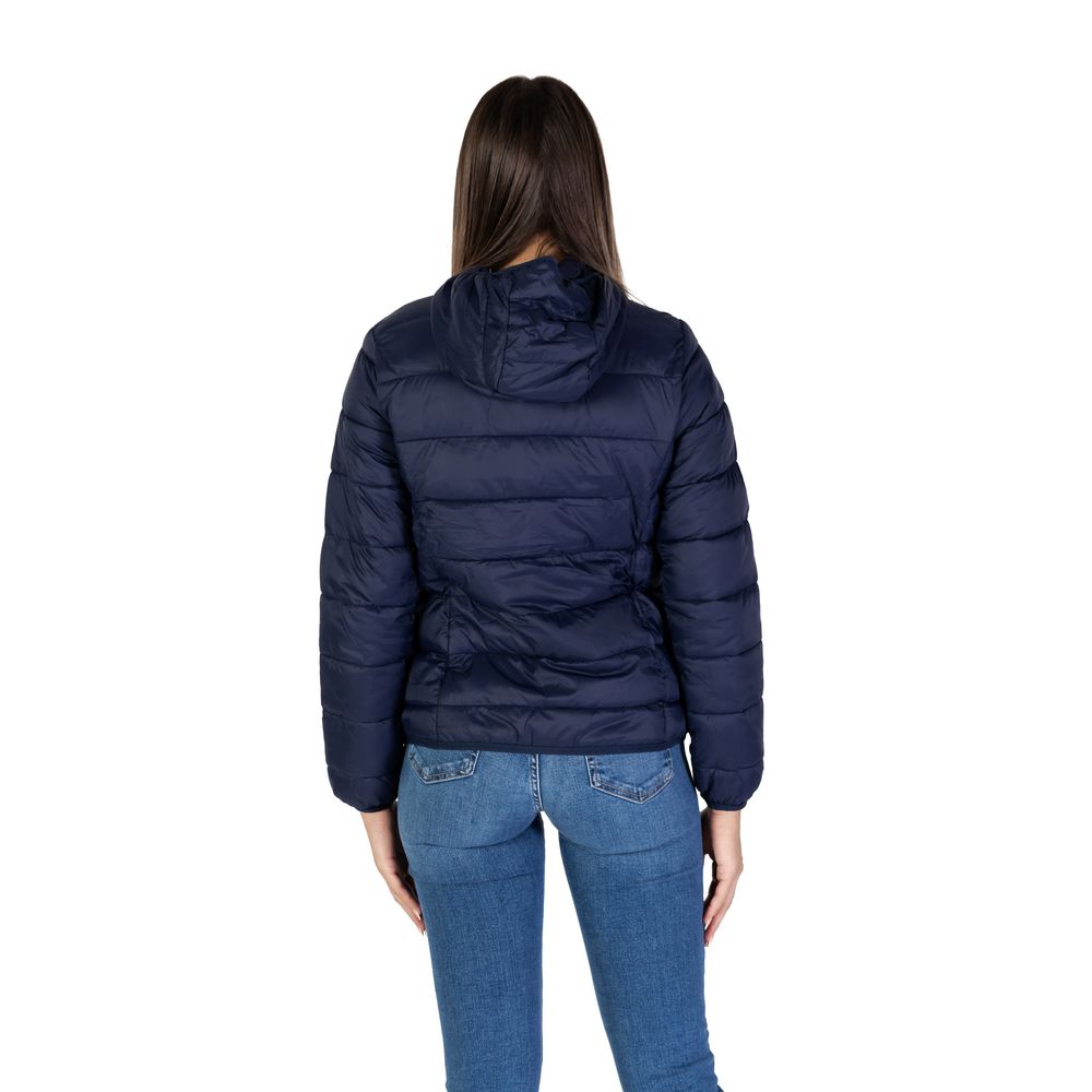 B.Young Blue Nylon Jackets & Coat - Ginchy