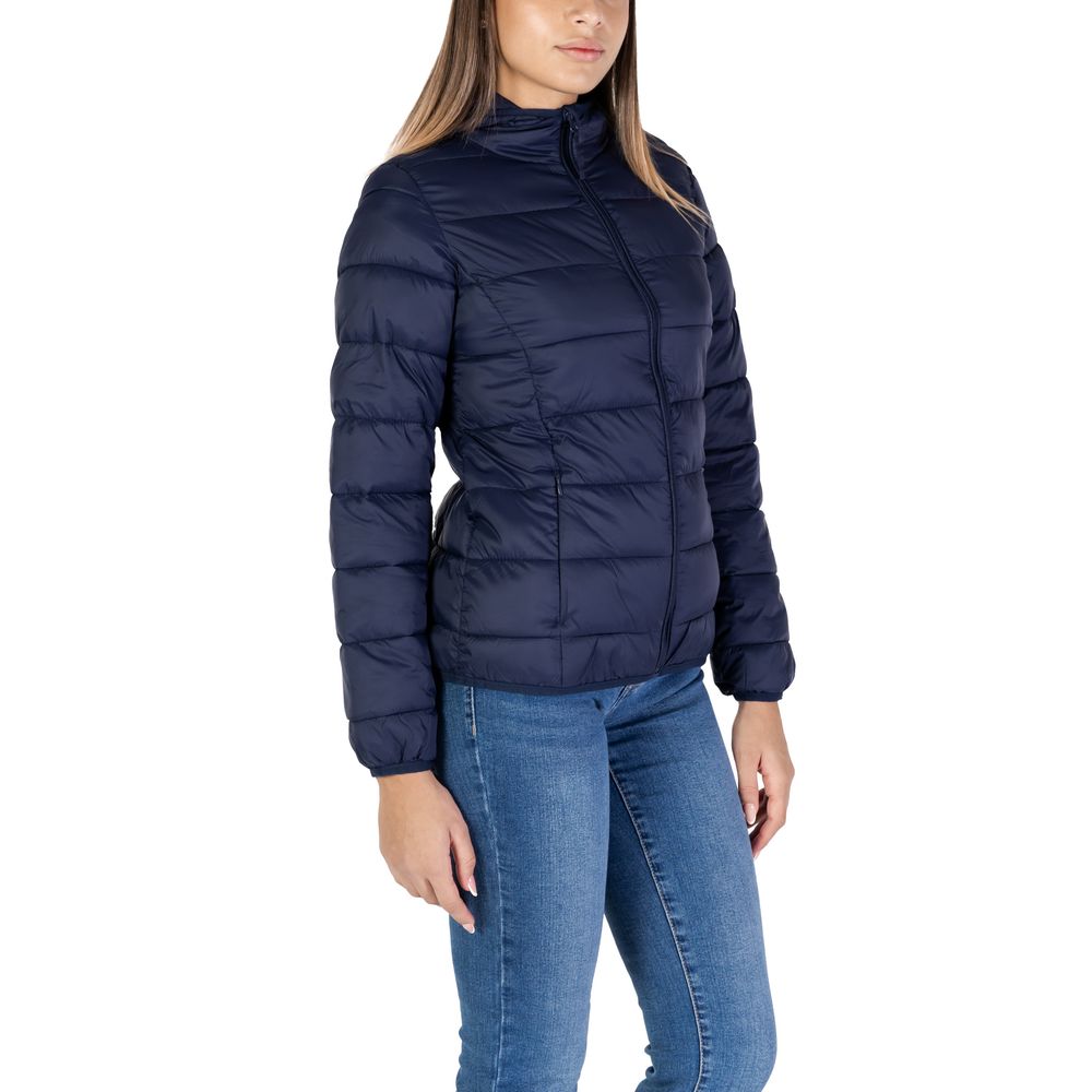 B.Young Blue Nylon Jackets & Coat - Ginchy