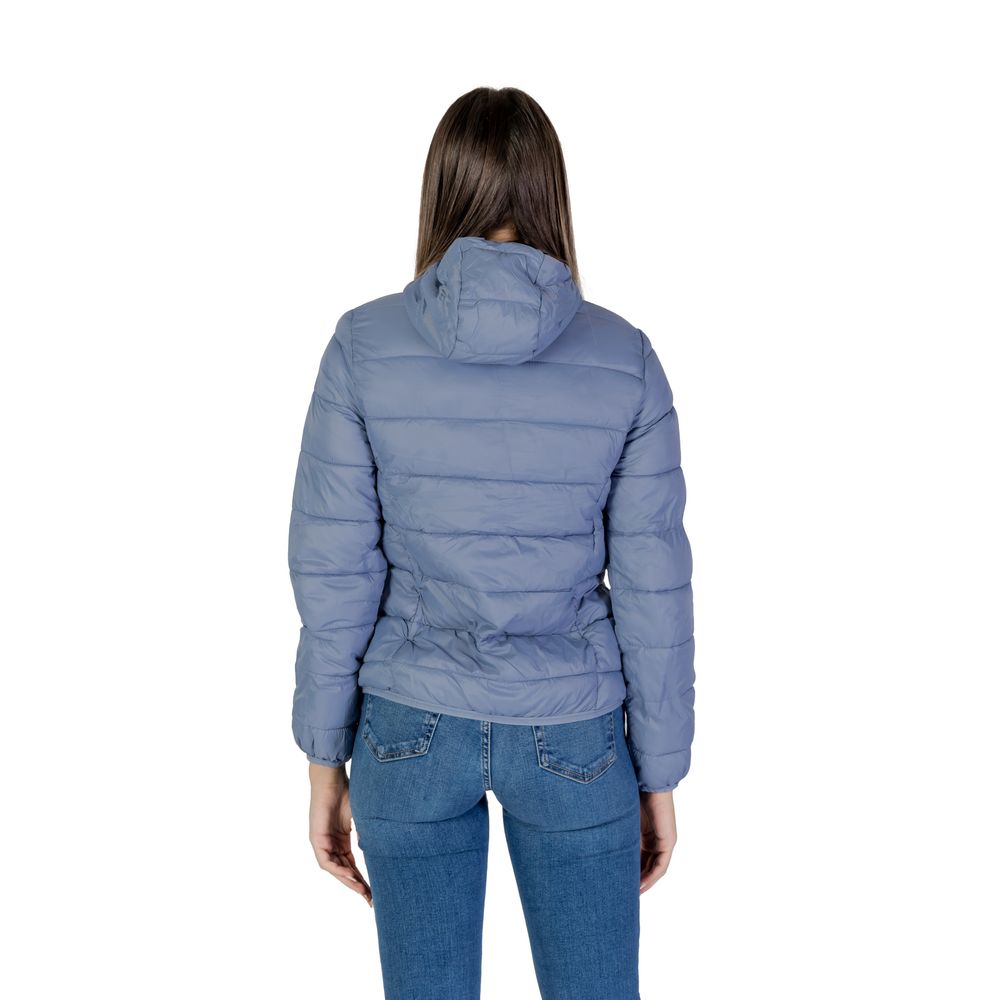 B.Young Blue Nylon Jackets & Coat - Ginchy