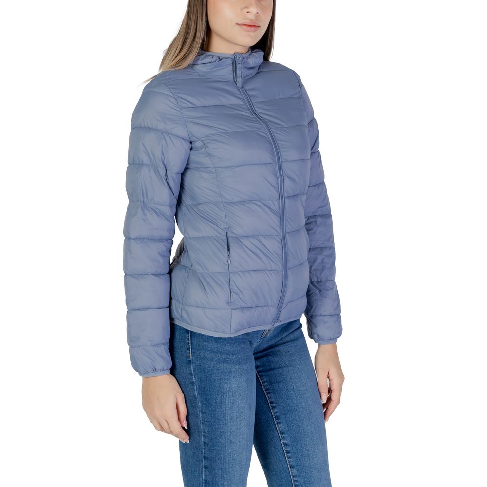 B.Young Blue Nylon Jackets & Coat - Ginchy