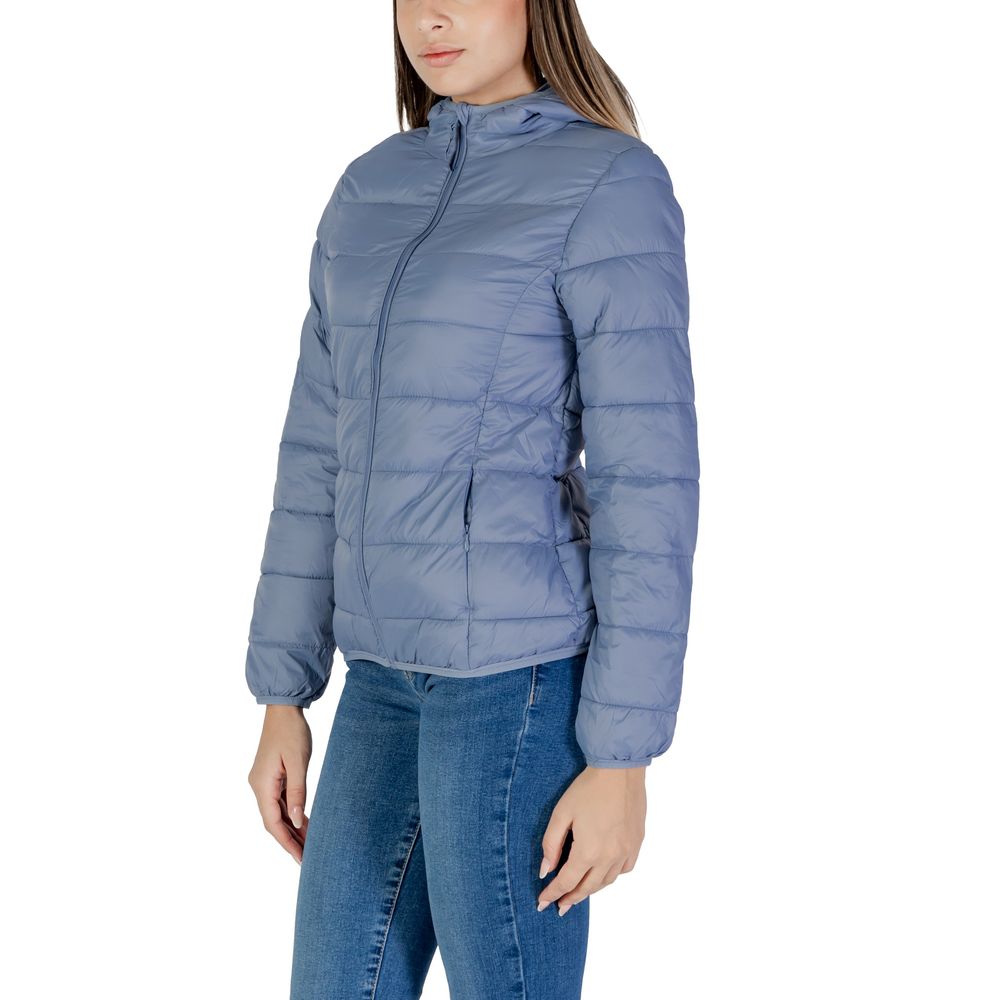 B.Young Blue Nylon Jackets & Coat - Ginchy