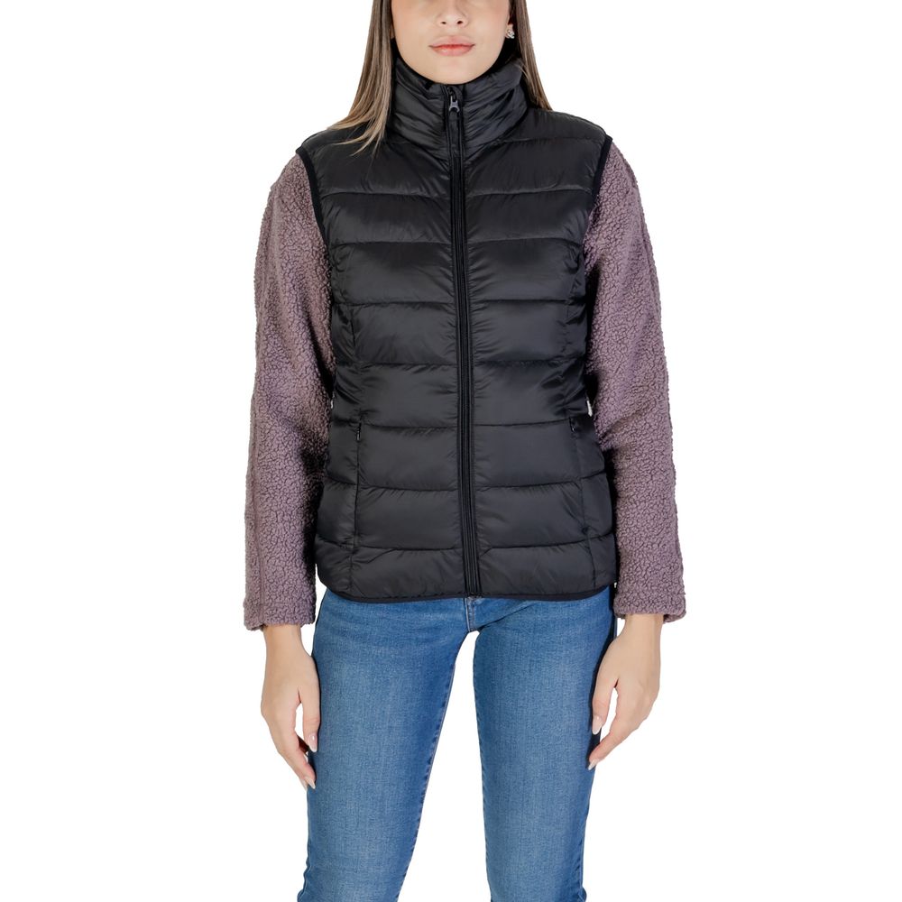 B.Young Black Nylon Sleveless Jacket - Ginchy