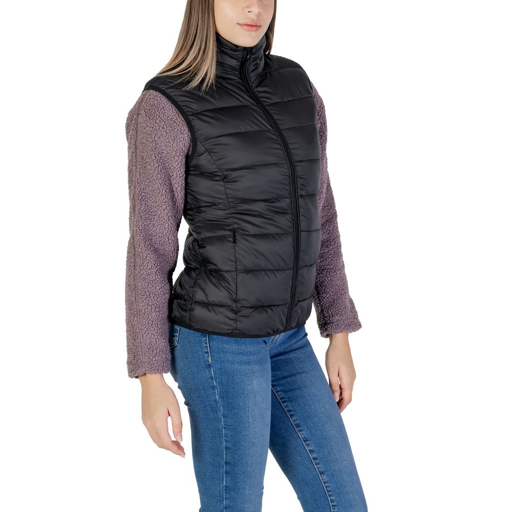 B.Young Black Nylon Sleveless Jacket - Ginchy