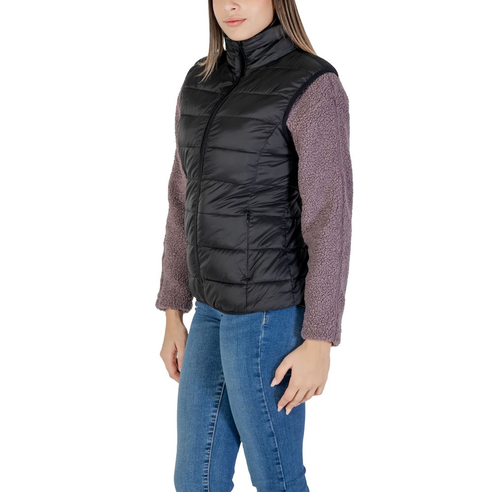 B.Young Black Nylon Sleveless Jacket - Ginchy