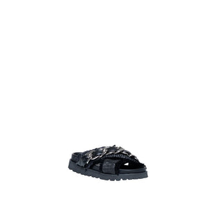 Cult Black Polyethylene Sandal - Ginchy