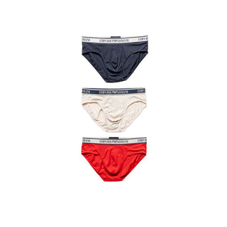 Emporio Armani Underwear Red Cotton Underwear - Ginchy