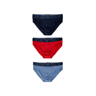 Emporio Armani Underwear Blue Cotton Underwear - Ginchy