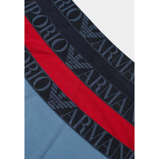 Emporio Armani Underwear Blue Cotton Underwear - Ginchy