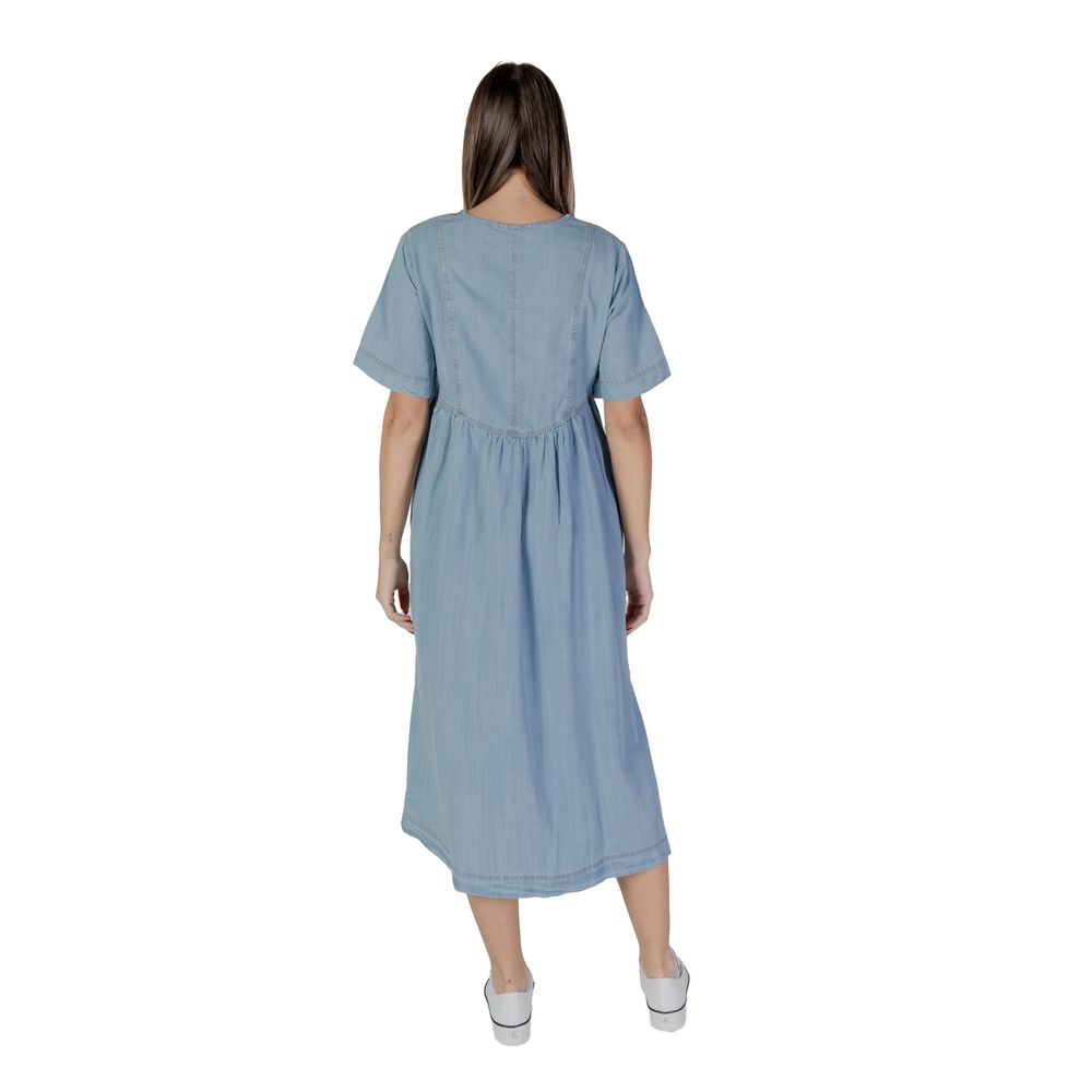 B.Young Light Blue Cotton Long - Ginchy