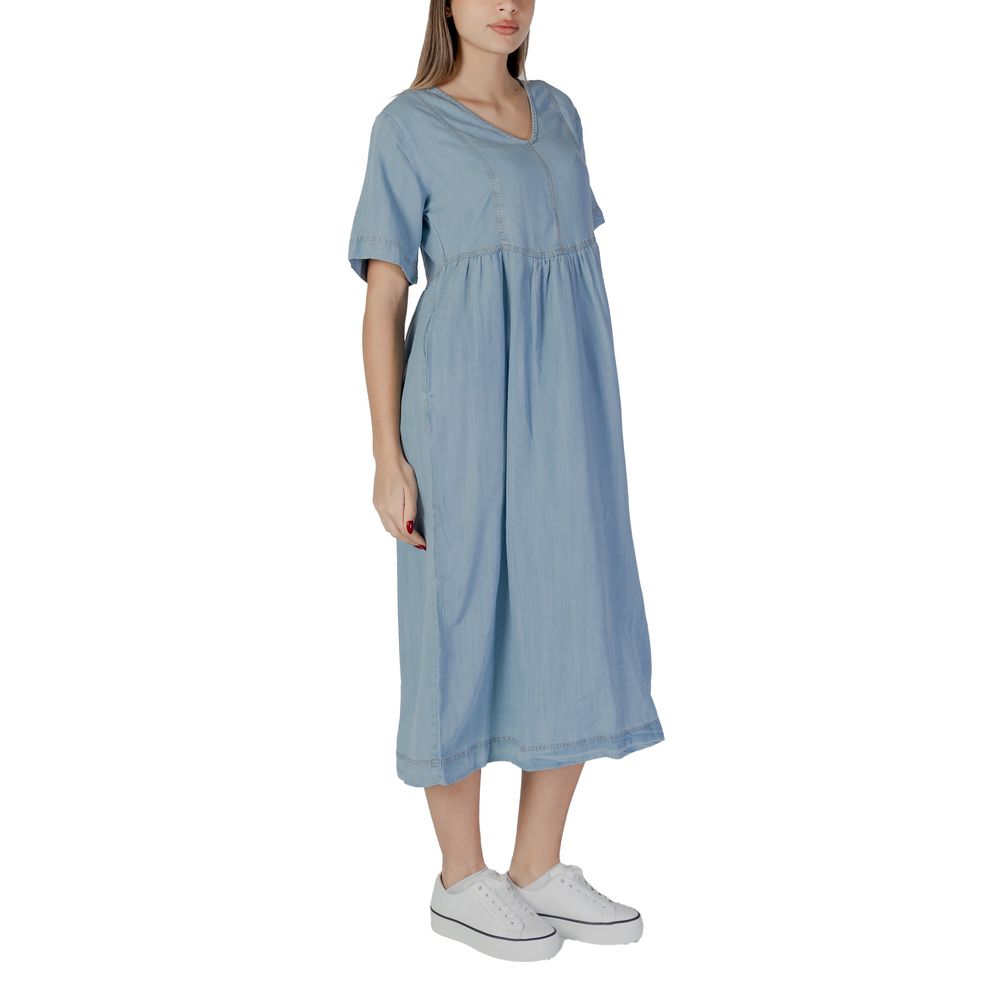 B.Young Light Blue Cotton Long - Ginchy