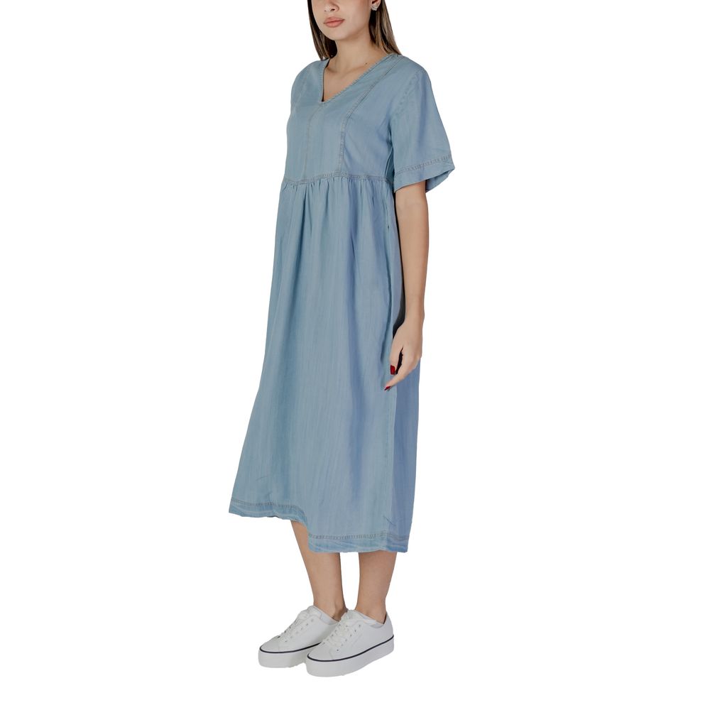 B.Young Light Blue Cotton Long - Ginchy